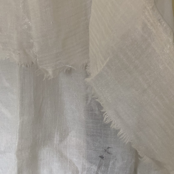 Italian Silk Angora Wool Shimmer Large Wrap Scarf - Picture 12 of 16